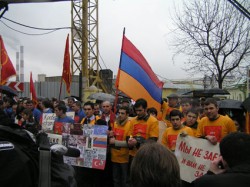 Митинг у турецкого посольства в Москве
